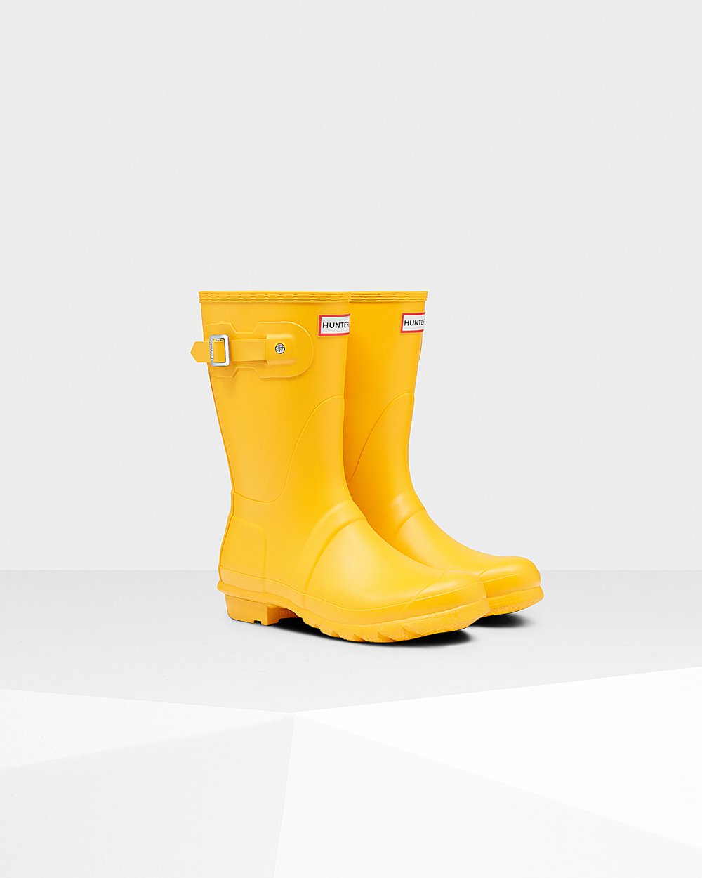 Women Hunter Original | Short Rain Boots Yellow | NZ-27518-RJED